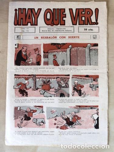 Tebeos: Hay Que Ver..! 156.El Gato Negro 10 cts. 1923