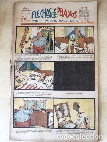 Tebeos: Flechas y Pelayos 90 Fet y las Jons - Foto 1