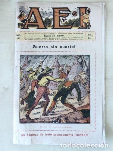 Tebeos: AEI 102.El Gato Negro 10 cts. 1924