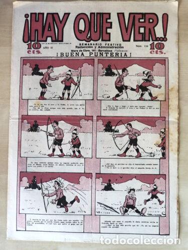 Tebeos: Hay Que Ver..! 110 El Gato Negro 10 cts. 1923