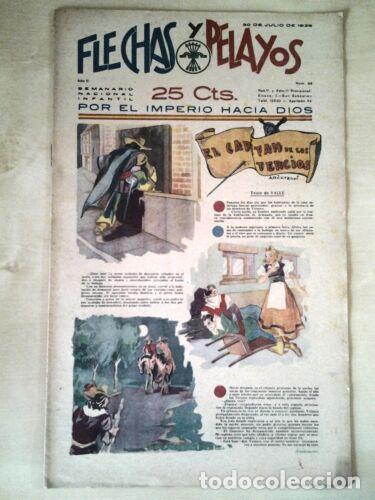Tebeos: Flechas y Pelayos 34.Fet y las Jons - Foto 1