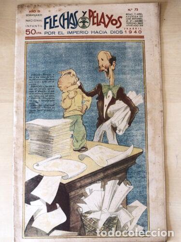 Livros de Banda Desenhada: Flechas y Pelayos 73.Fet y las Jons.Extra 16 paginas