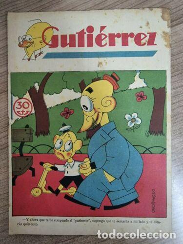 Tebeos: Semanario Gutierrez num.221 a&ntilde;o 1931