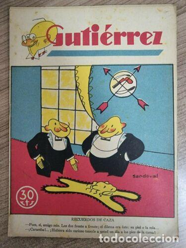 Tebeos: Semanario Gutierrez num.225 a&ntilde;o 1931