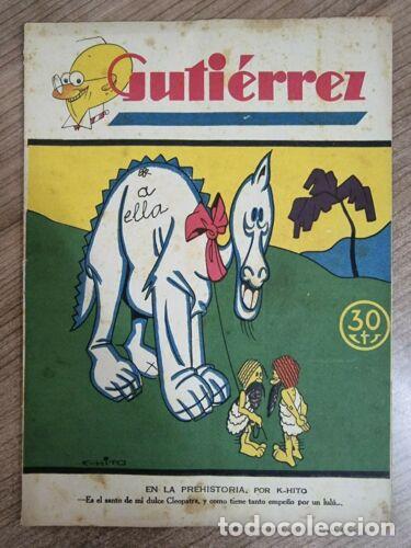 Tebeos: Semanario Gutierrez num.168 a&ntilde;o 1930 - Foto 1