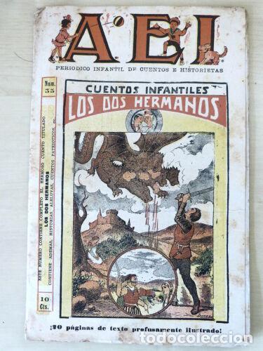 Tebeos: AEI 35.El Gato Negro 10 cts. 1924