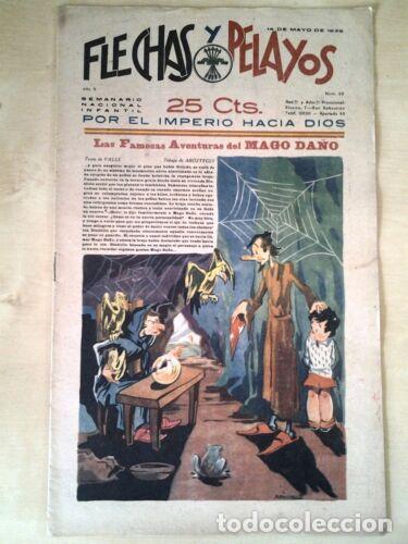 Tebeos: Flechas y Pelayos 23.Fet y las Jons - Foto 1