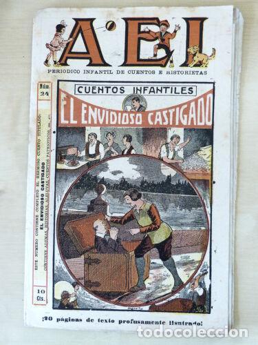 Tebeos: AEI 24.El Gato Negro 10 cts. 1924
