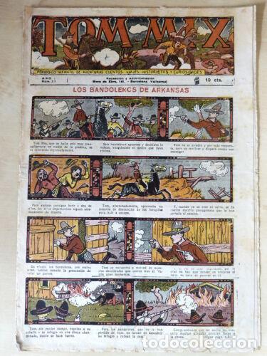 Giornalini: Tom Mix 31 El Gato Negro 10 cts. 1926