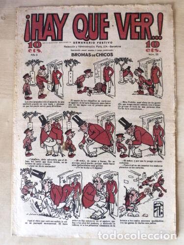 Giornalini: Hay Que Ver..! 55 El Gato Negro 10 cts.1923