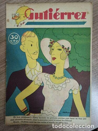 Tebeos: Semanario Gutierrez num.167 a&ntilde;o 1930 - Foto 1