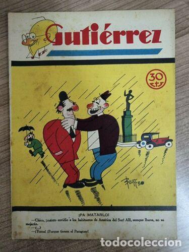 Giornalini: Semanario Gutierrez num.161 a&ntilde;o 1930