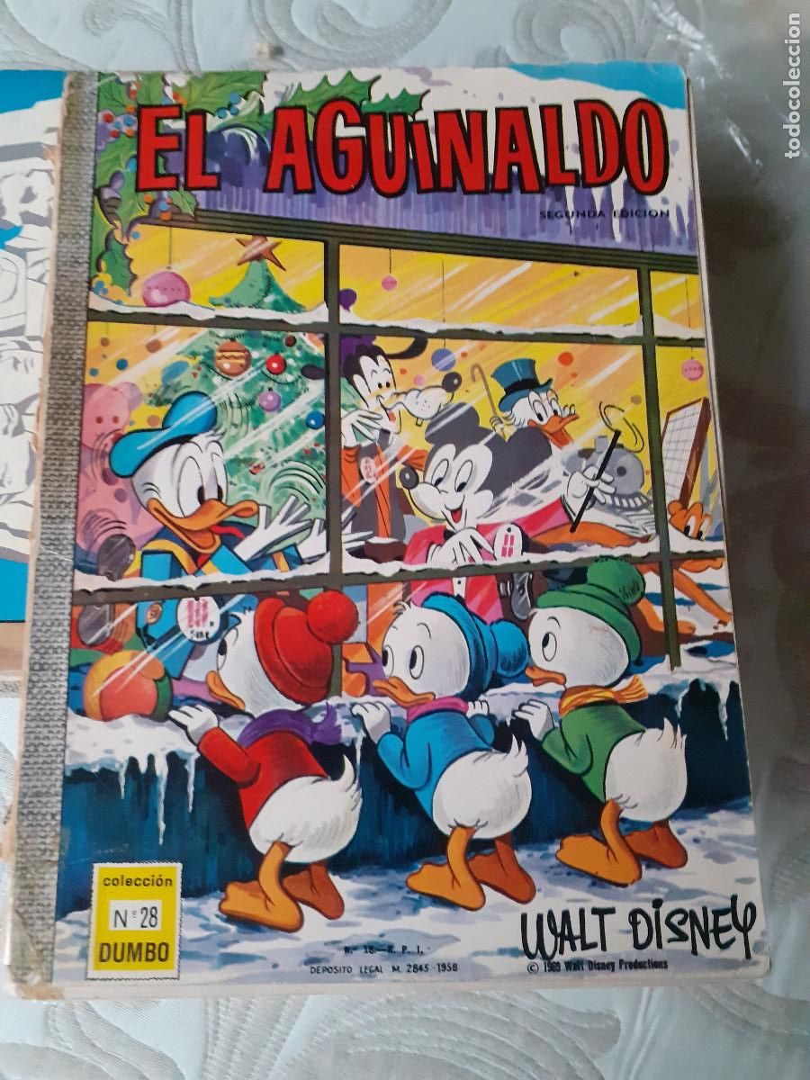 Tebeos: COLECCI&Oacute;N DUMBO - N&ordm; 28 - EL AGUINALDO - WALT DISNEY - - - Foto 1