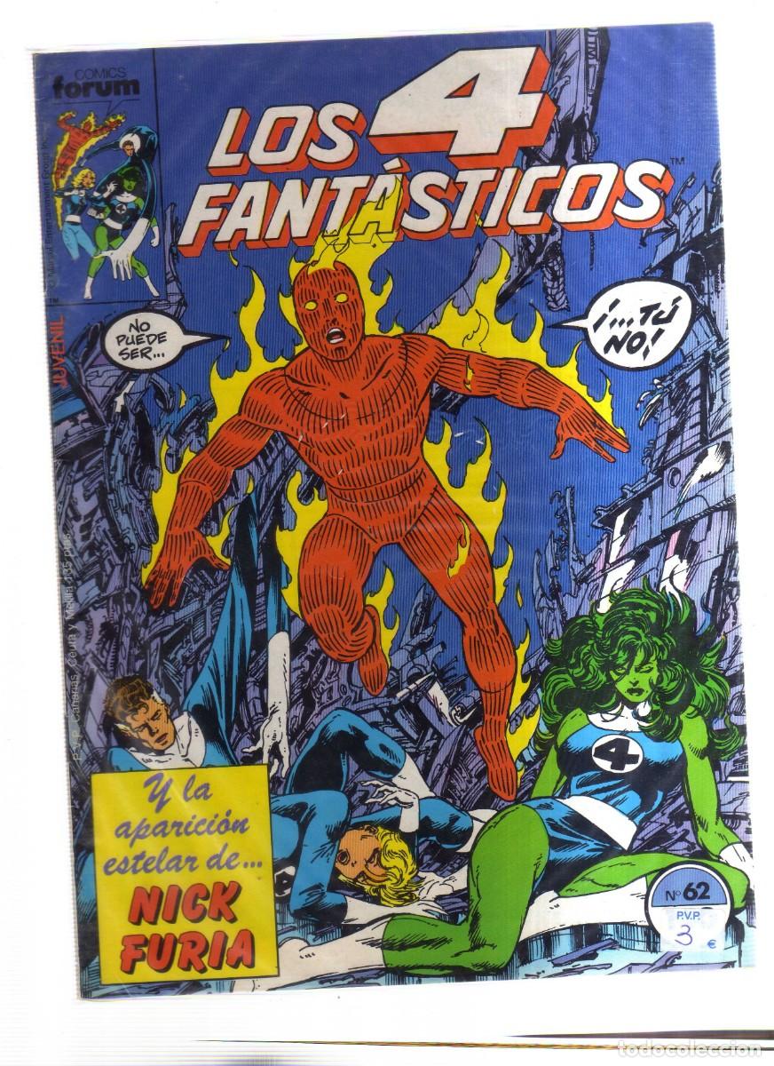 Tebeos: LOS 4 FANTASTICOS N,62 FORUM - Foto 1