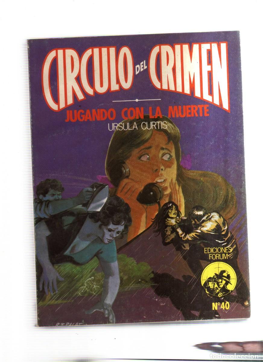 Tebeos: CIRCULO DEL CRIMEN EDICIONES FORUM LOTE DE 10 EJEMPLARES - Foto 1