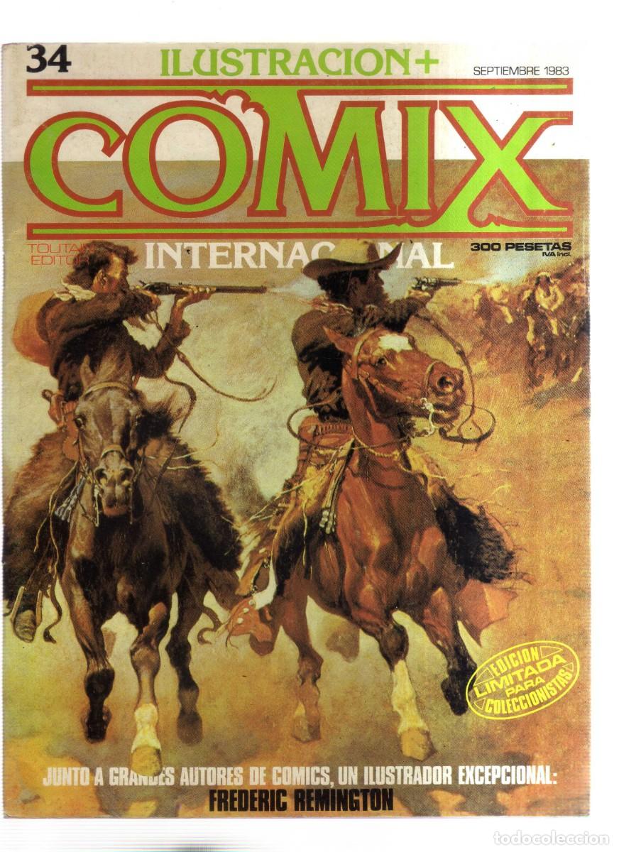 Tebeos: COMIX INTERNACIONAL ILUSTRACION N,34
