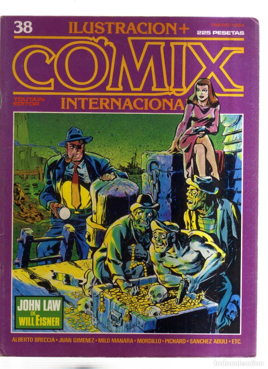 Tebeos: COMIX INTERNACIONAL ILUSTRACION N,38