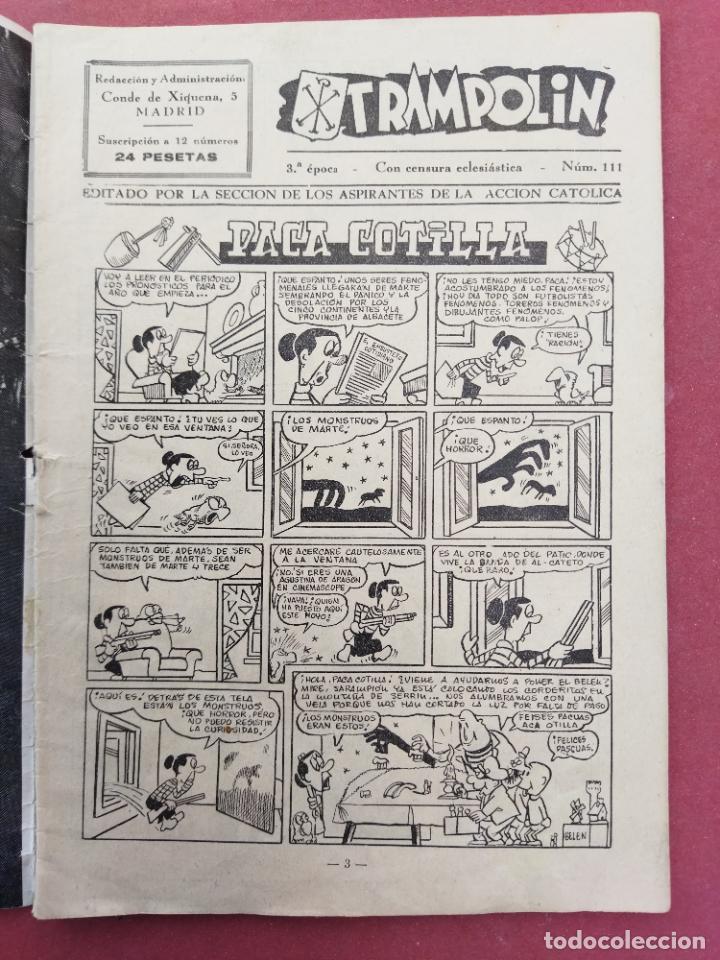 Tebeos: TRAMPOLIN N&Uacute;MERO EXTRAORDINARIO 1956 - N&ordm; 111 - Foto 10