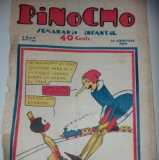 Tebeos: SEMANARIO INFANTIL PINOCHO N.º 84 (DE 358). AÑO 1926. EDITORIAL SATURNINO CALLEJA.