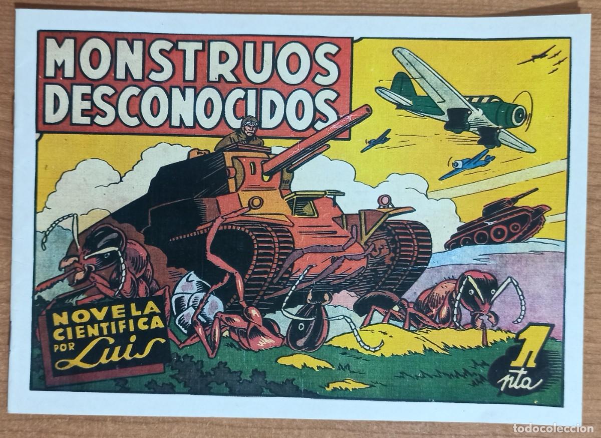 Tebeos: MONSTRUOS DESCONOCIDOS - EDITORIAL CISNE. - Foto 1