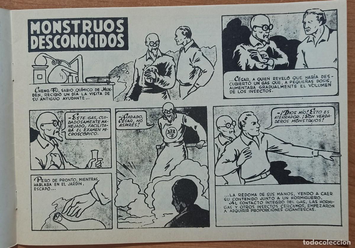 Tebeos: MONSTRUOS DESCONOCIDOS - EDITORIAL CISNE. - Foto 3