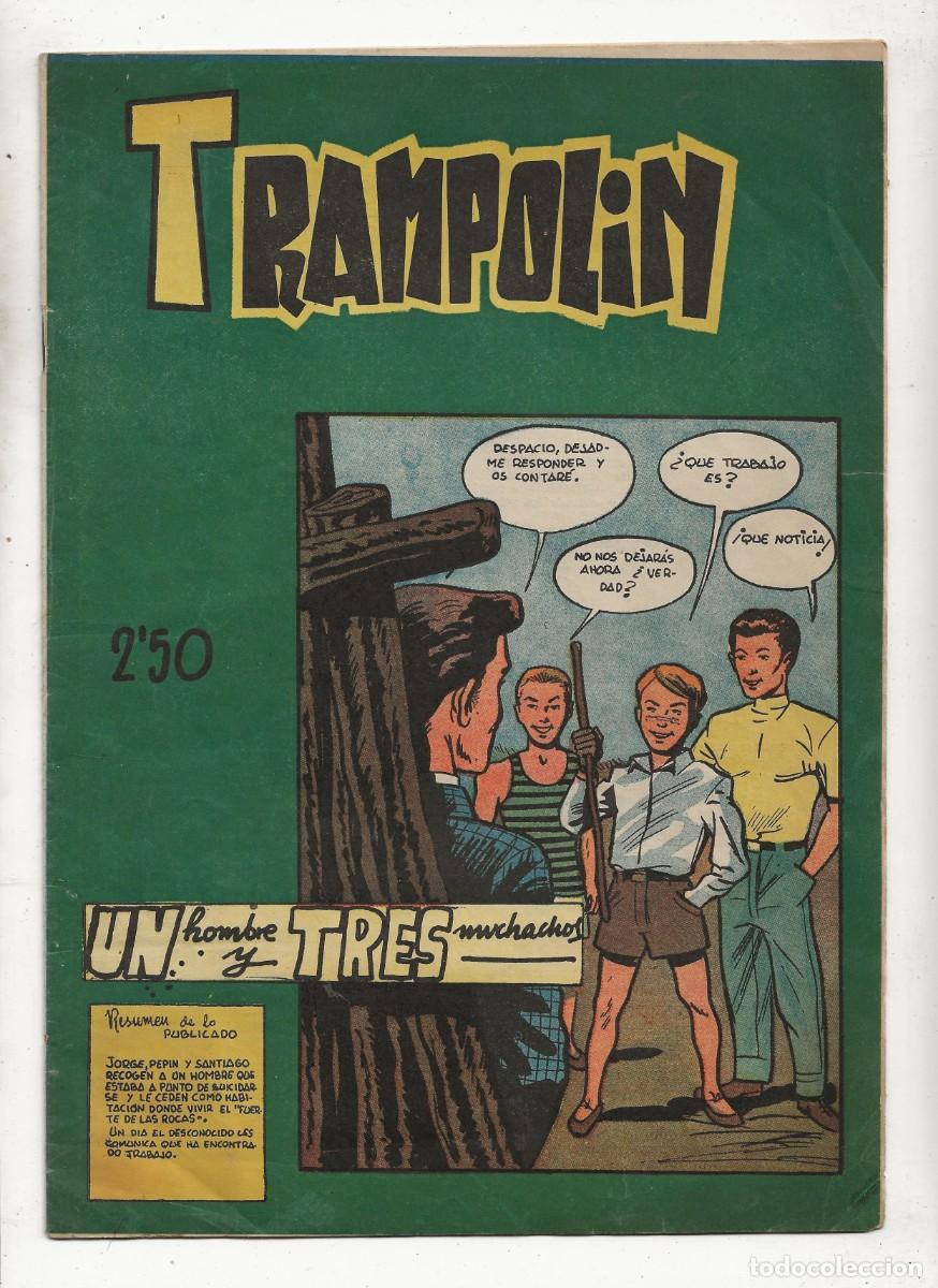 Tebeos: TRAMPOLIN N&ordm; 140 - ACCI&Oacute;N CAT&Oacute;LICA - 1958 - Foto 1