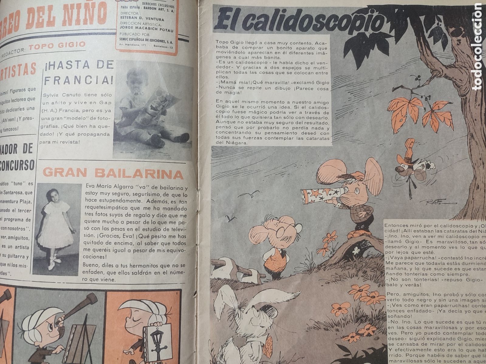 Tebeos: Topo Gigio N&uacute;m 39.Editado por Semic - Foto 2
