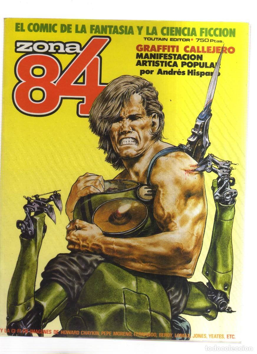Tebeos: ZONA 84 EL COMIC DE FANTACIA Y LA CIENCIA FICCION D-L N,12 EXTRA NUMEROS35,36,37