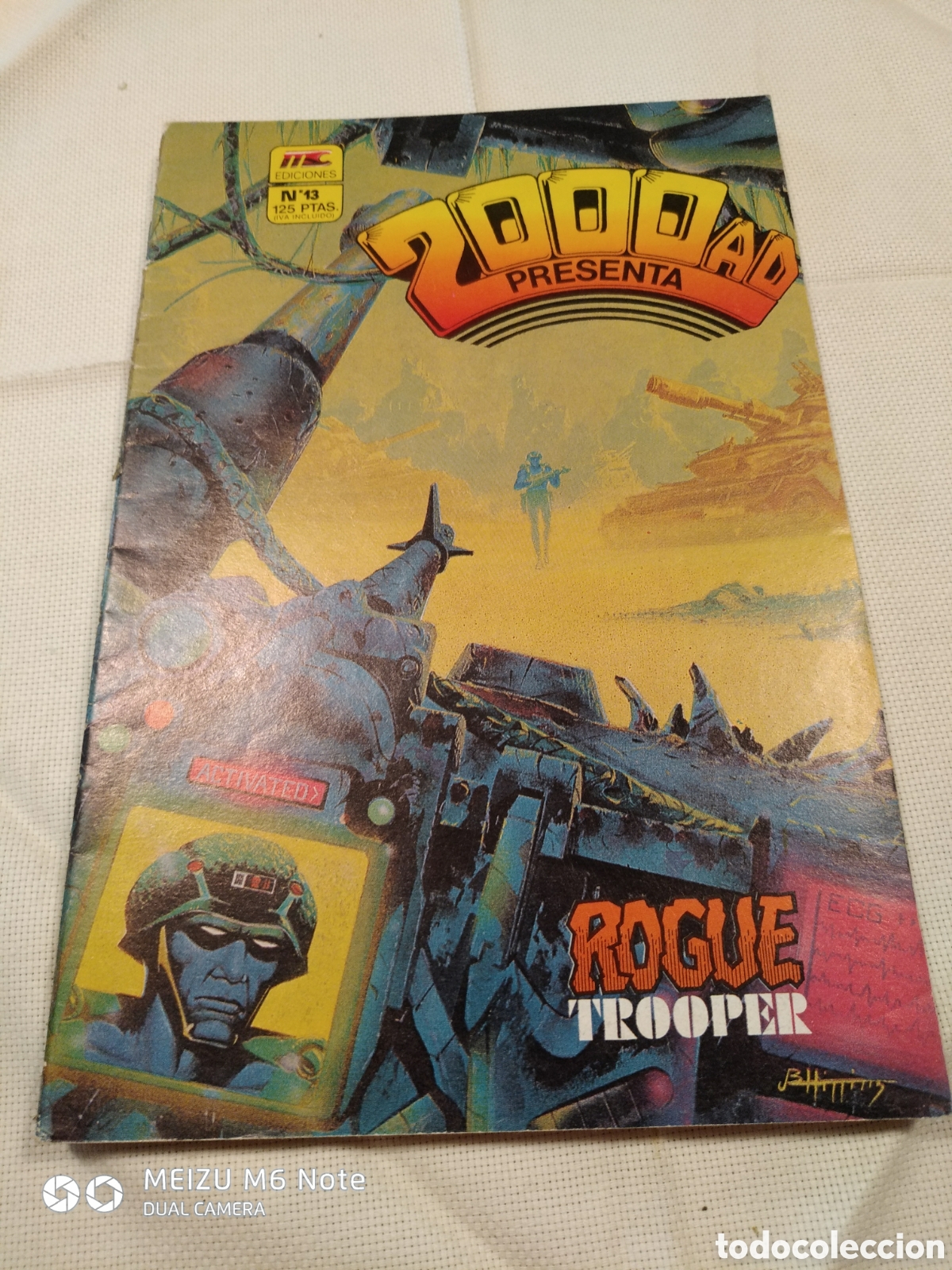 Tebeos: 2000AD presenta Rogue Trooper N 13-14-15-16 - Foto 2