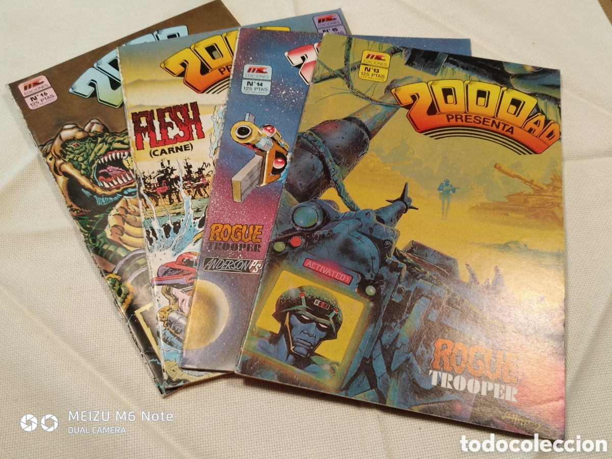 Tebeos: 2000AD presenta Rogue Trooper N 13-14-15-16 - Foto 1