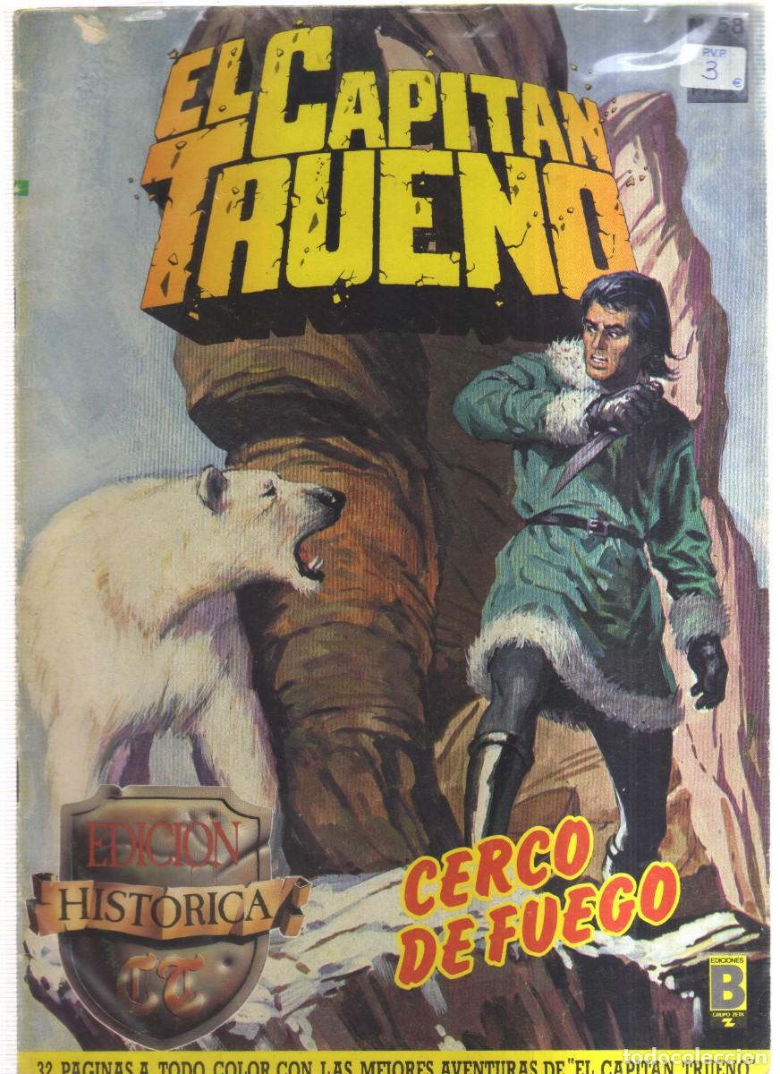 Tebeos: EL CAPITAN TRUENO EDICION HISTORICA N,58 - Foto 1