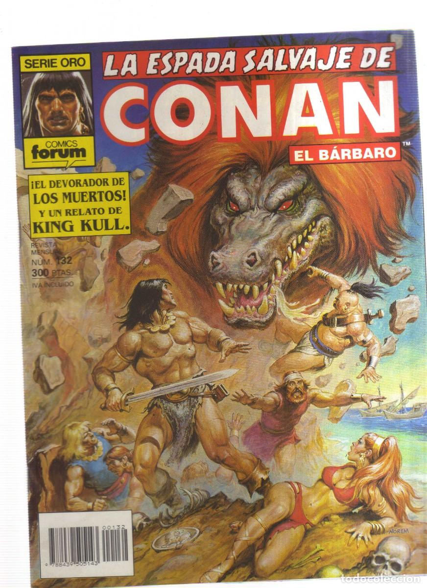 Tebeos: CONAN LA ESPADA SALVAJE SERIE ORO N,132 - Foto 1