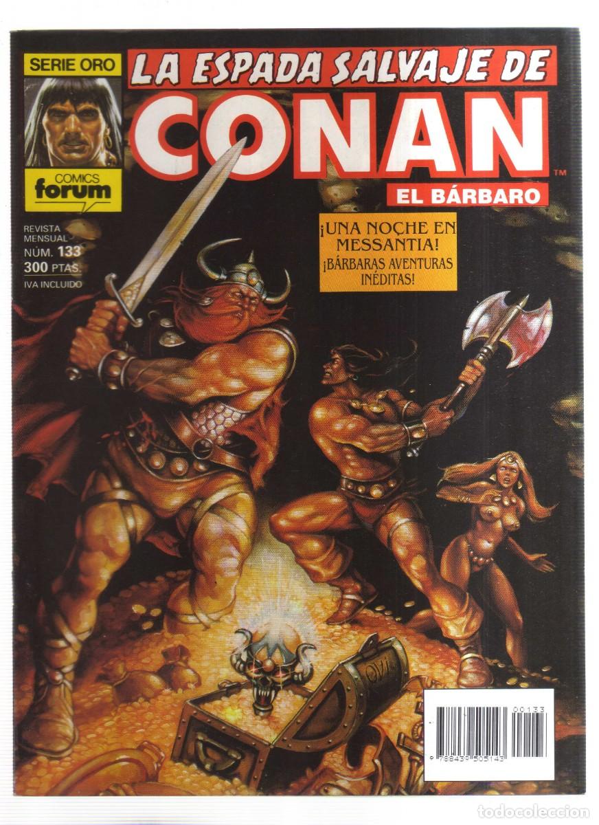 Tebeos: CONAN LA ESPADA SALVAJE SERIE ORO N,133 - Foto 1