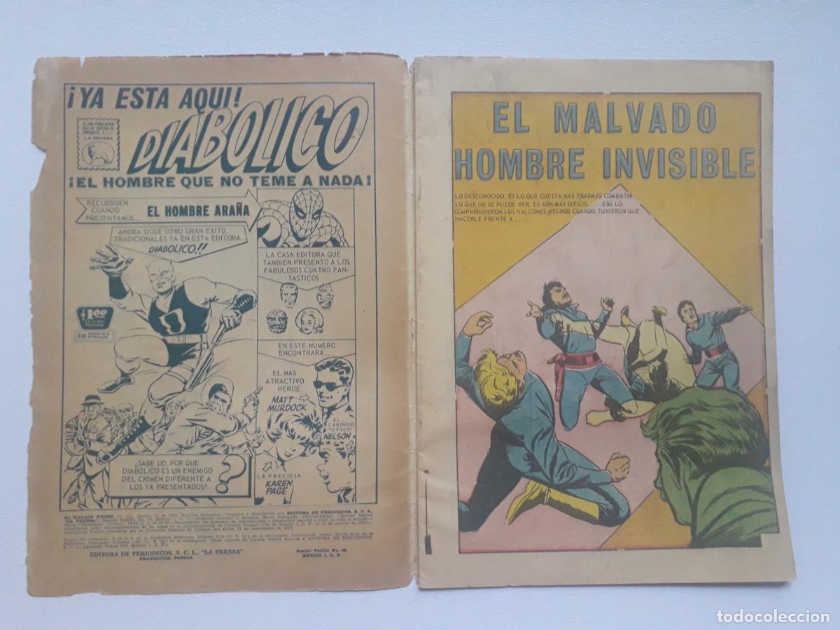 Tebeos: El Halc&oacute;n Negro n&deg; 257 - original editorial La Prensa - Foto 2