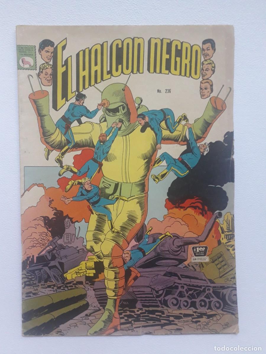 Tebeos: El Halc&oacute;n Negro n&deg; 236 - original editorial La Prensa - M&eacute;xico - Foto 1