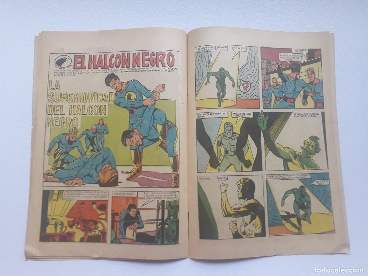 Tebeos: El Halc&oacute;n Negro n&deg; 236 - original editorial La Prensa - M&eacute;xico - Foto 3