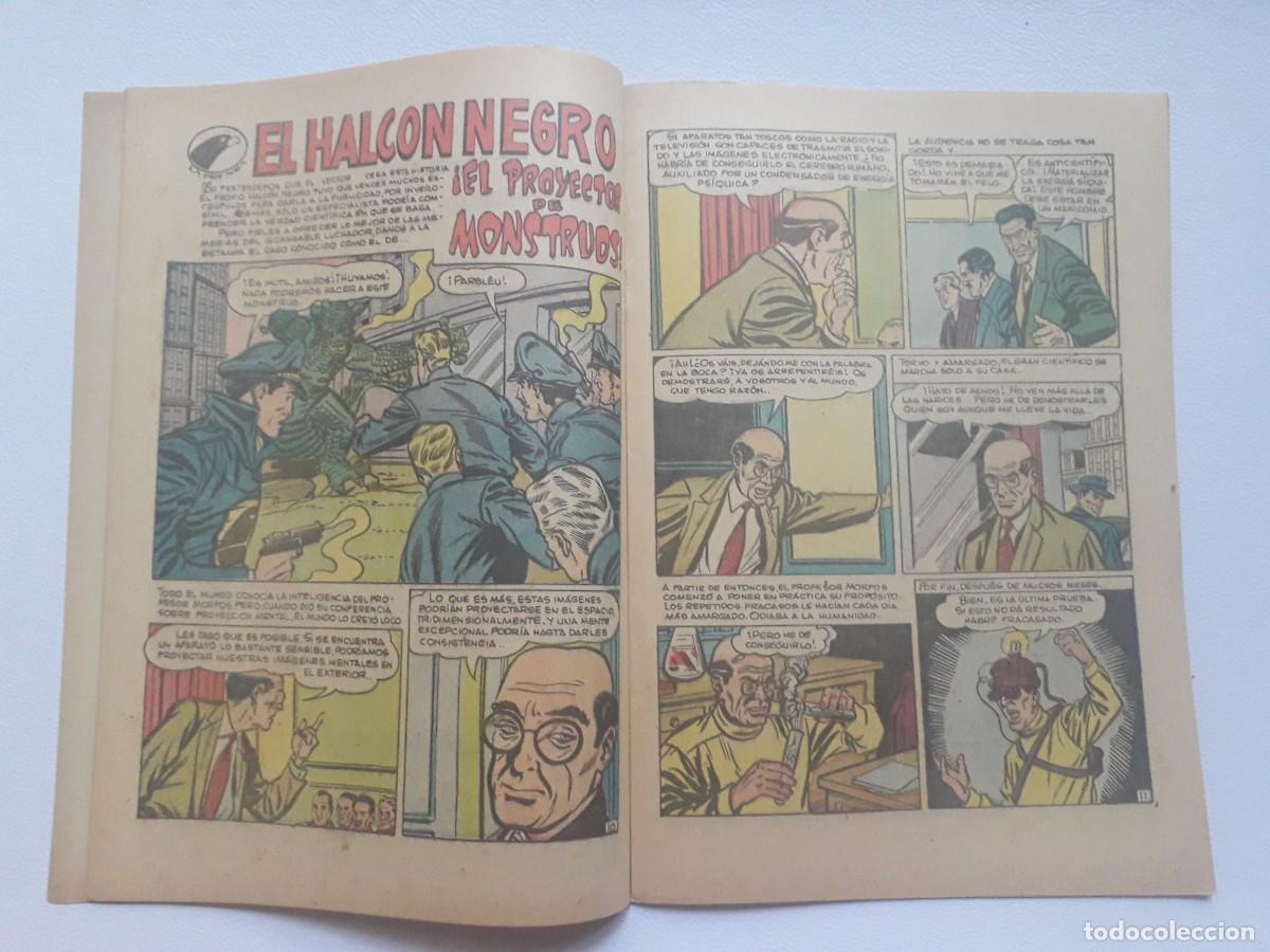 Tebeos: El Halc&oacute;n Negro n&deg; 143 - original editorial La Prensa - M&eacute;xico - Foto 3