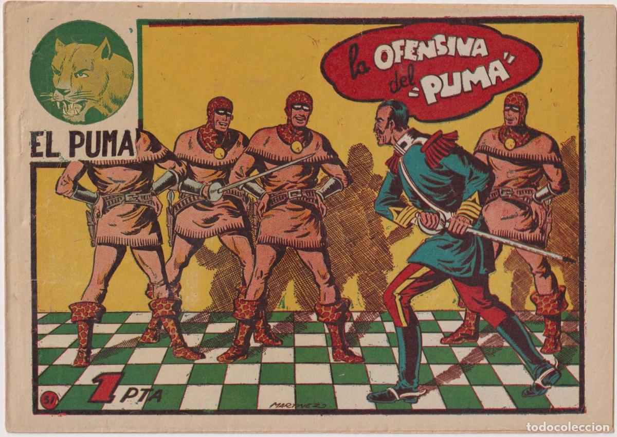 Tebeos: El Puma n&ordm; 51. Marco 1953 - Foto 1