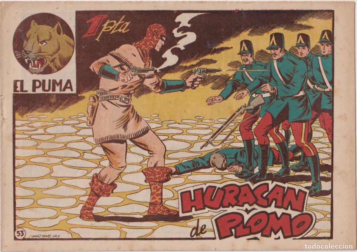 Tebeos: El Puma n&ordm; 53. Marco 1953 - Foto 1