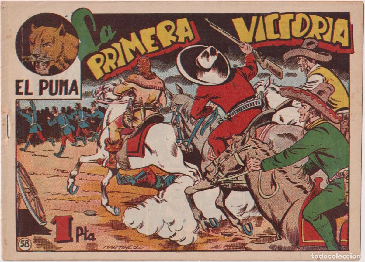 Tebeos: El Puma n&ordm; 58. Marco 1953 - Foto 1