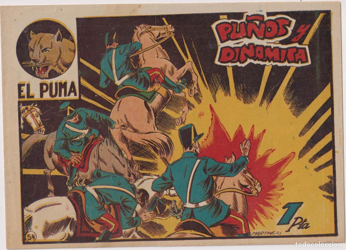 Tebeos: El Puma n&ordm; 54. Marco 1953 - Foto 1