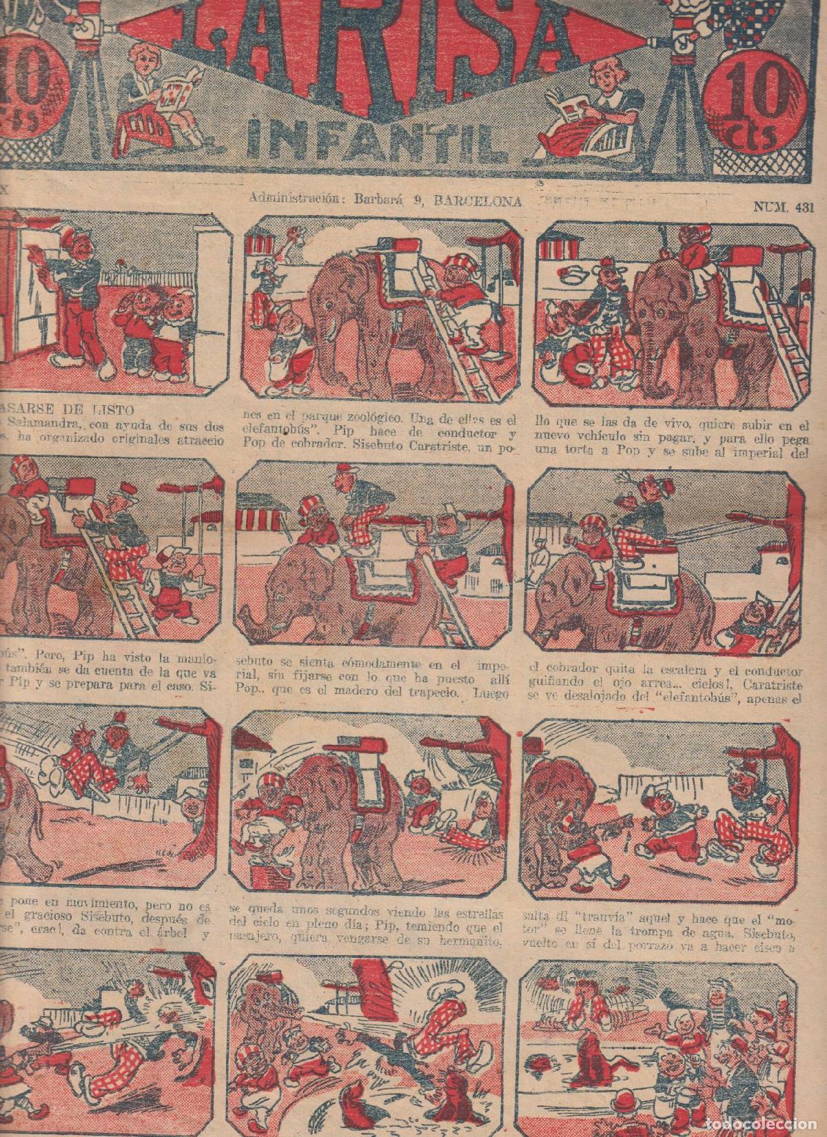 Tebeos: La Risa n&ordm; 431. Marco 1927 - Foto 1