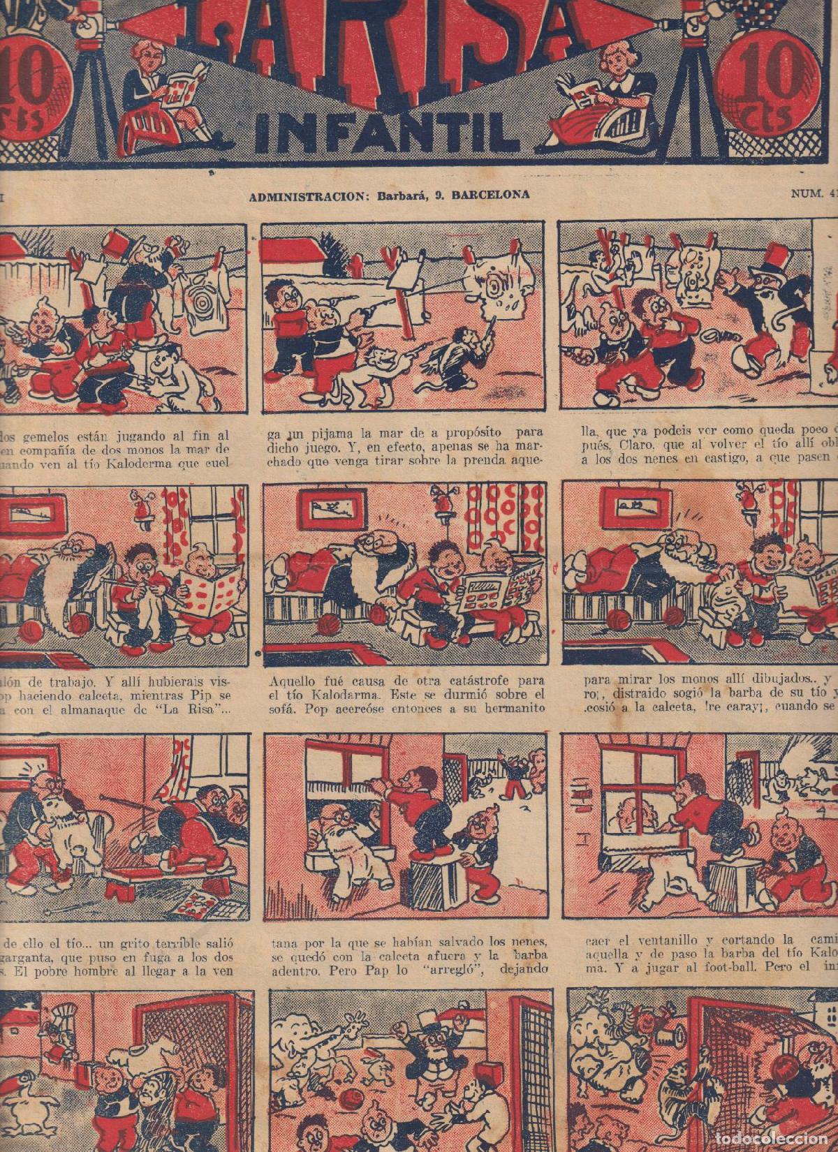 Tebeos: La Risa n&ordm; 417. Marco 1927 - Foto 1