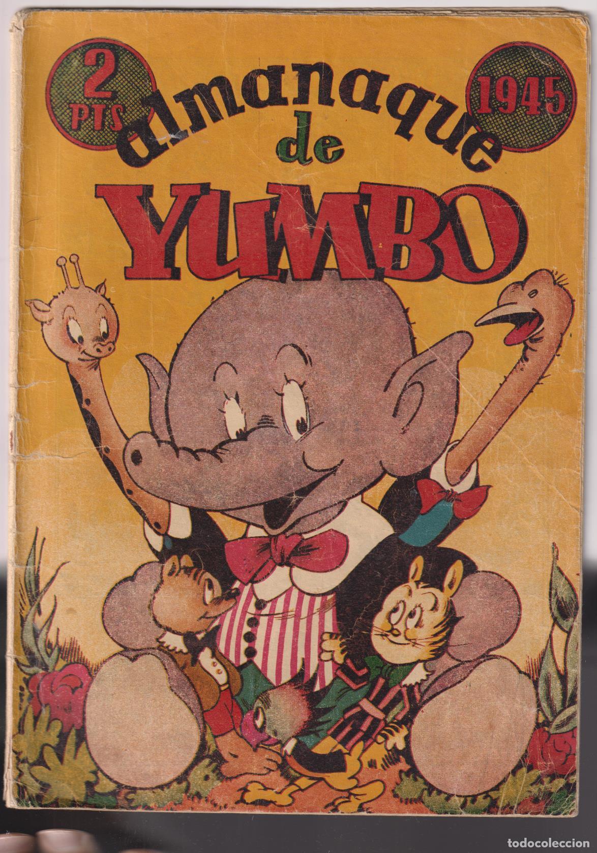Tebeos: Yumbo. Almanaque para 1945. Cliper - Foto 1