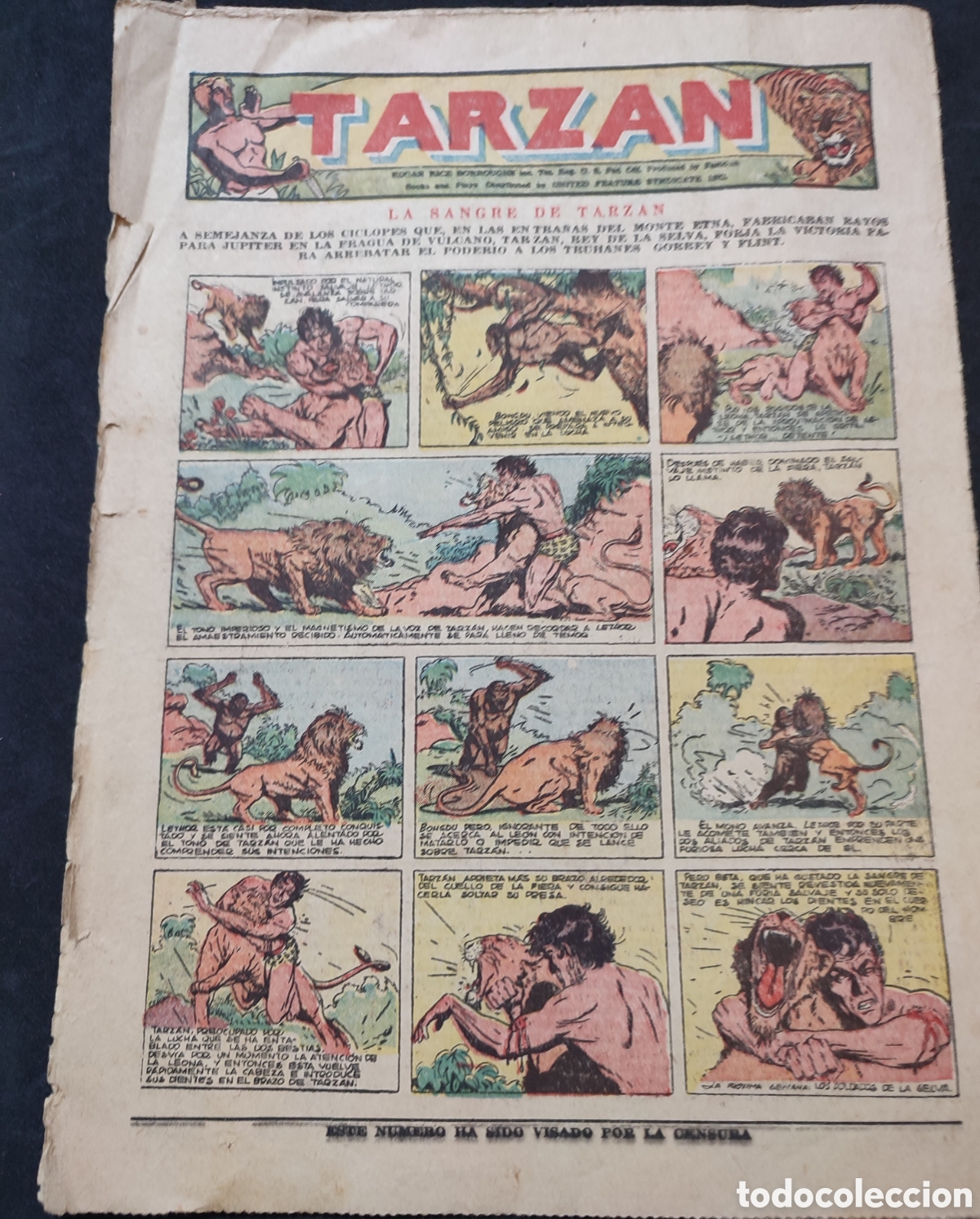 Tebeos: Gaceta comic Aventurero N&uacute;m.148.1938 - Foto 2