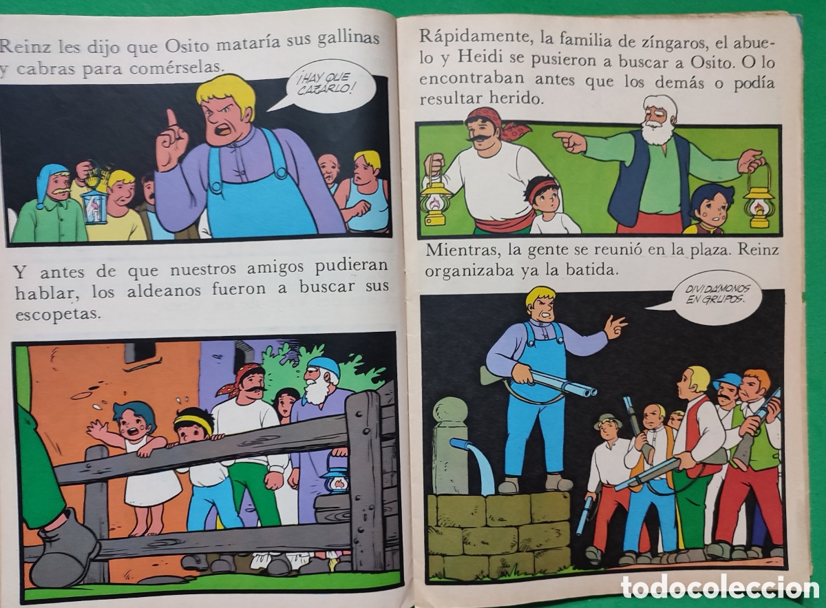 Tebeos: Lote de 4 Historietas de Heidi y 1 Marco - Foto 3