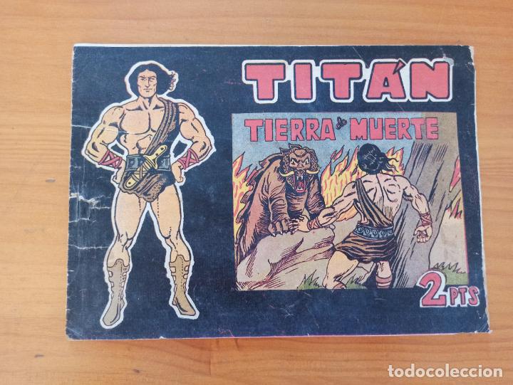 Tebeos: TITAN N&ordm; 9 - TIERRA DE MUERTE - EDICIONES ACROPOLIS (IG) - Foto 1