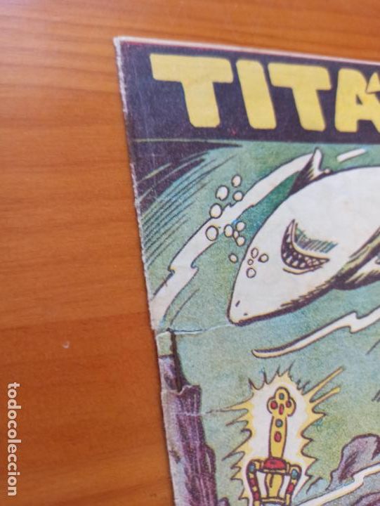 Tebeos: TITAN N&ordm; 22 - EL TIBURON BLANCO - EDICIONES ACROPOLIS (IG) - Foto 2