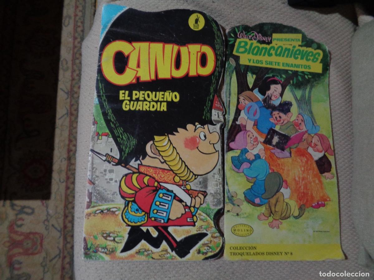Tebeos: 2 cuentos troquelados Blancanieves y Canuto - Foto 1