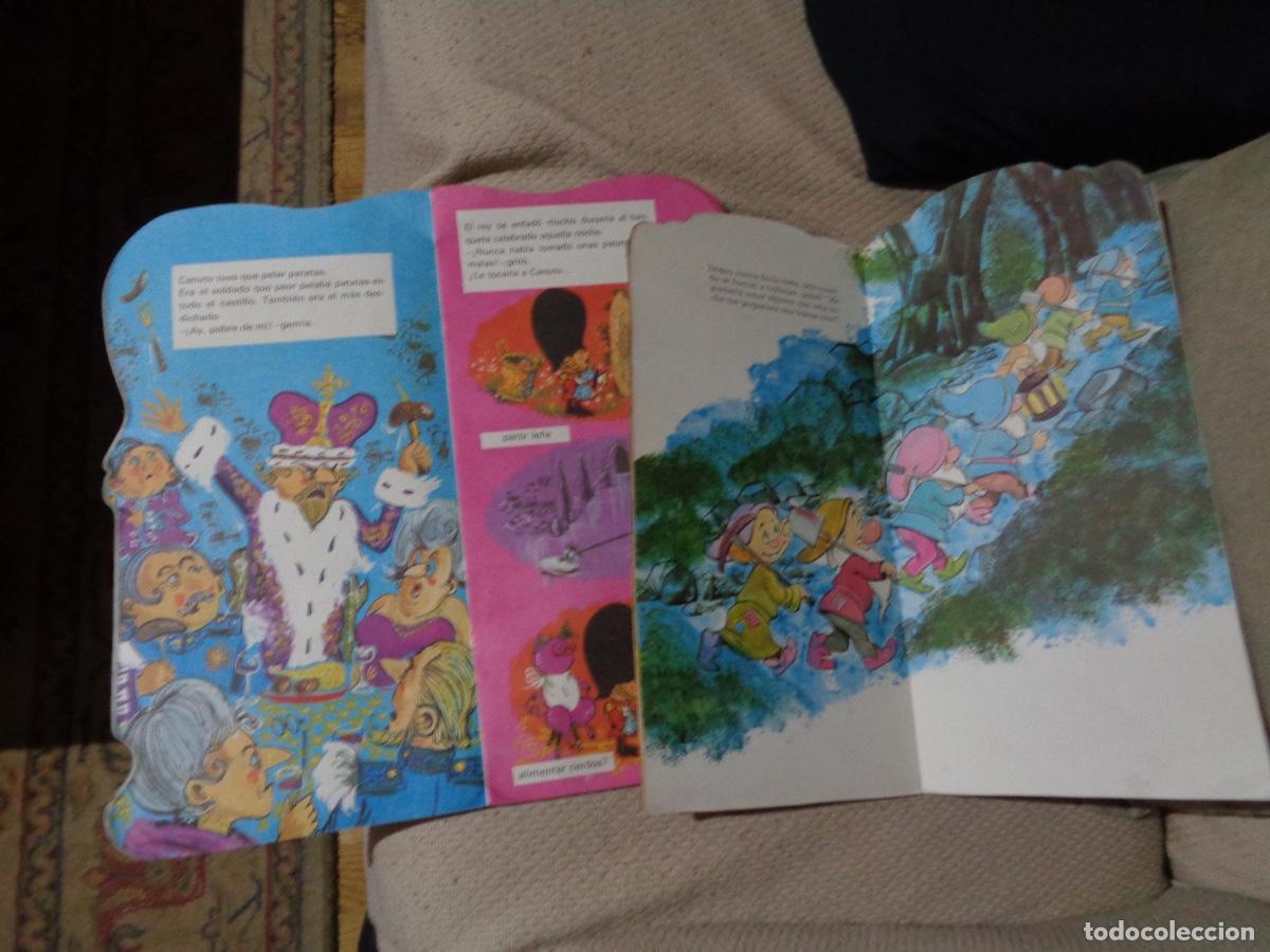 Tebeos: 2 cuentos troquelados Blancanieves y Canuto - Foto 2